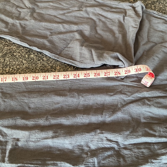 Linen drawstring pants - Picture 3 of 4